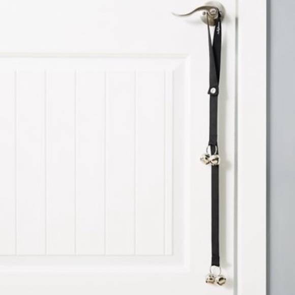 Orange Ribbon Puppy Potty Training Bells - Picture 6 of 6